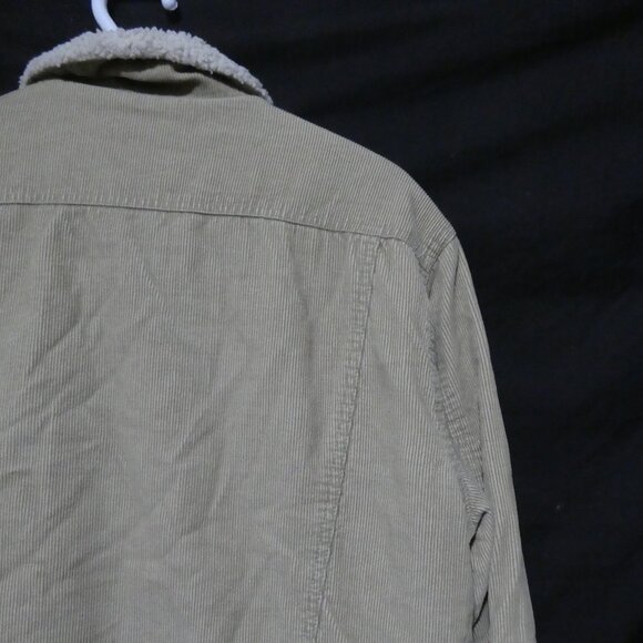 OLD NAVY | large | Button-Up Front Collared Corduroy Jacket | Sherpa Lined | EUC - Picture 9 of 14